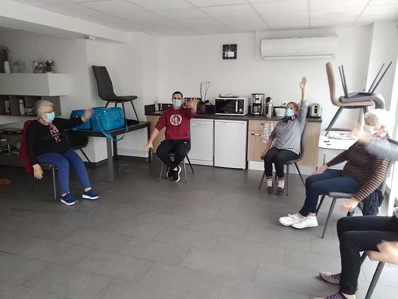 Gym douce avec Siel Bleu