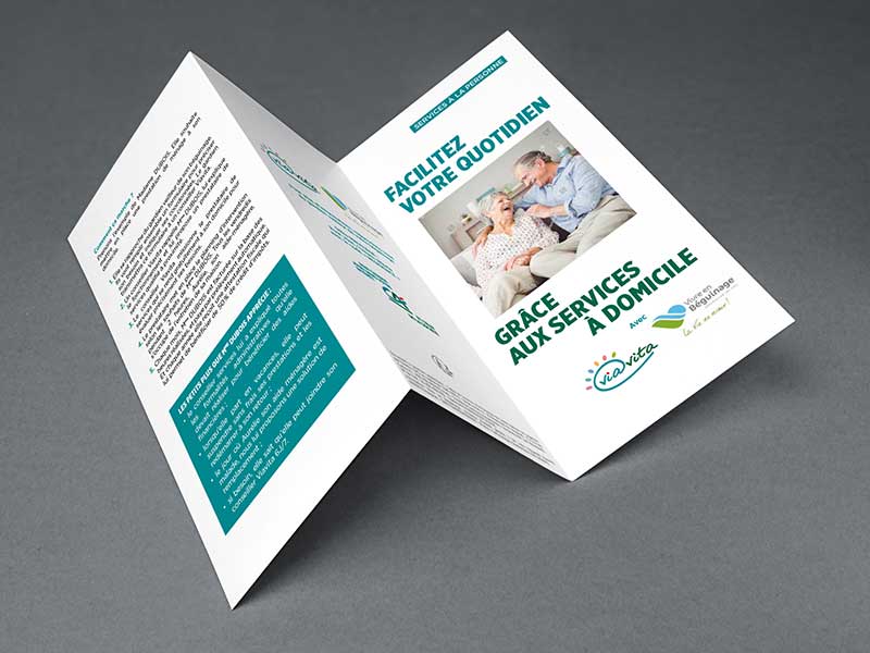 Flyer Viavita distribu&eacute; dans les b&eacute;guinages