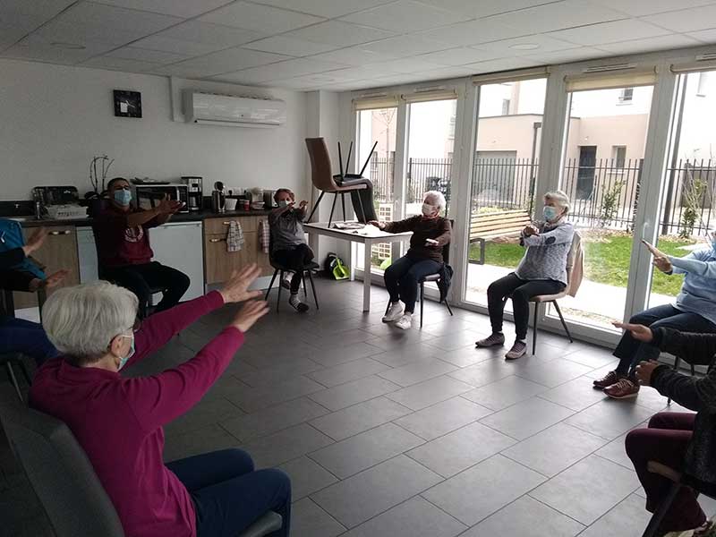 Gym douce avec Siel Bleu
