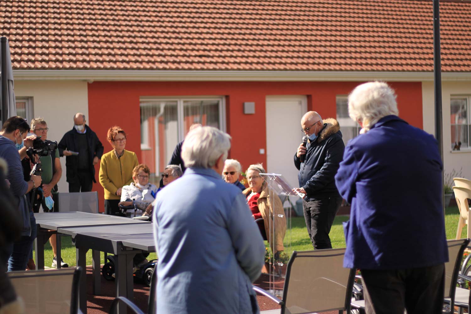 Inauguration du b&eacute;guinage le Val d'Or &agrave; Paray-le-Monial